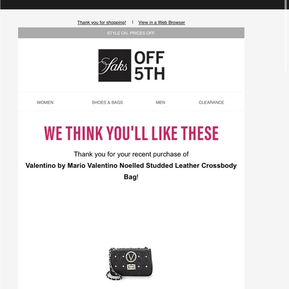 Authentic Valentino purse - Picture 6 of 8